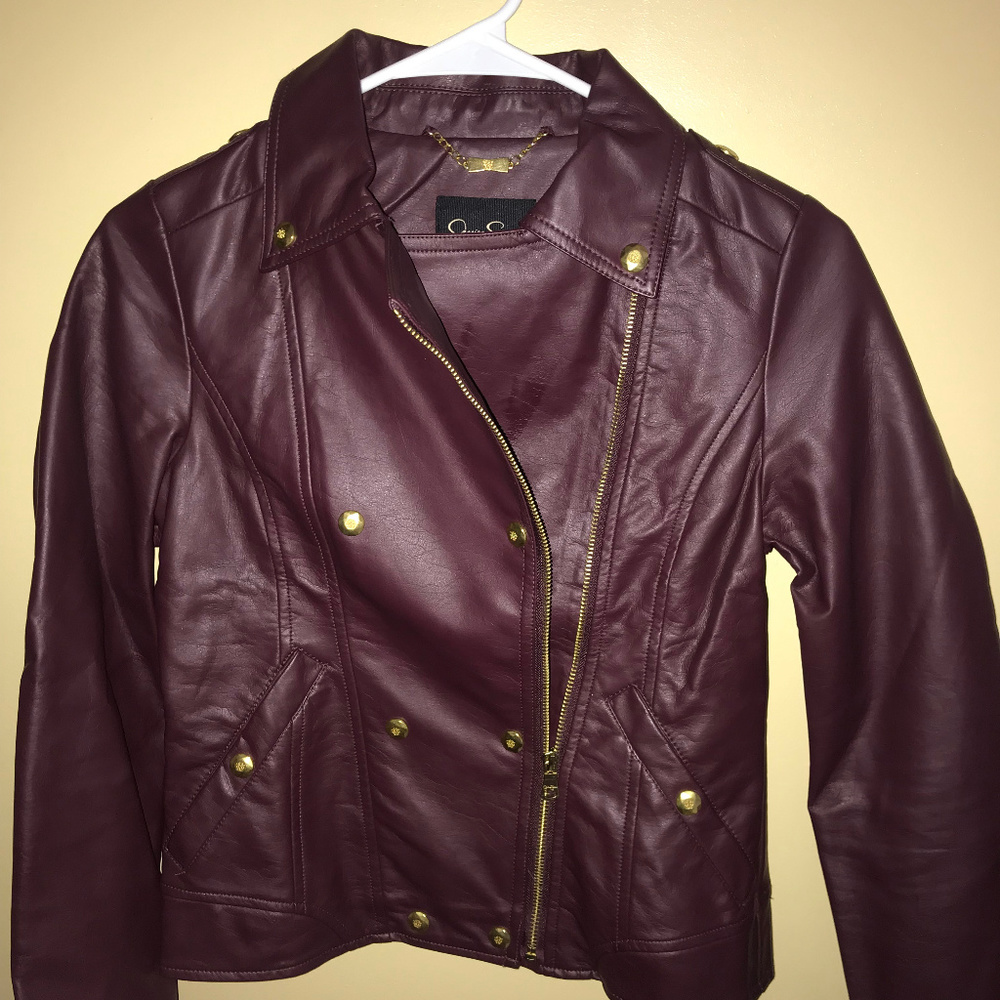 Jessica Simpson Leather Jacket